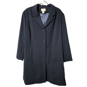 LL Bean Wool Cashmere Blend Women’s Coat